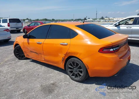 2013 Dodge Dart Limited из США, поврежденный, VIN 1C3CDFCH7DD327746